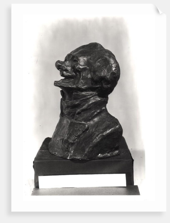 Bust of Charles Philipon, c.1833 by Honore Daumier
