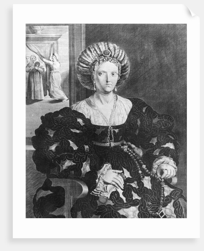 Portrait of Lucrezia Borgia by Hendrik van the Elder Balen