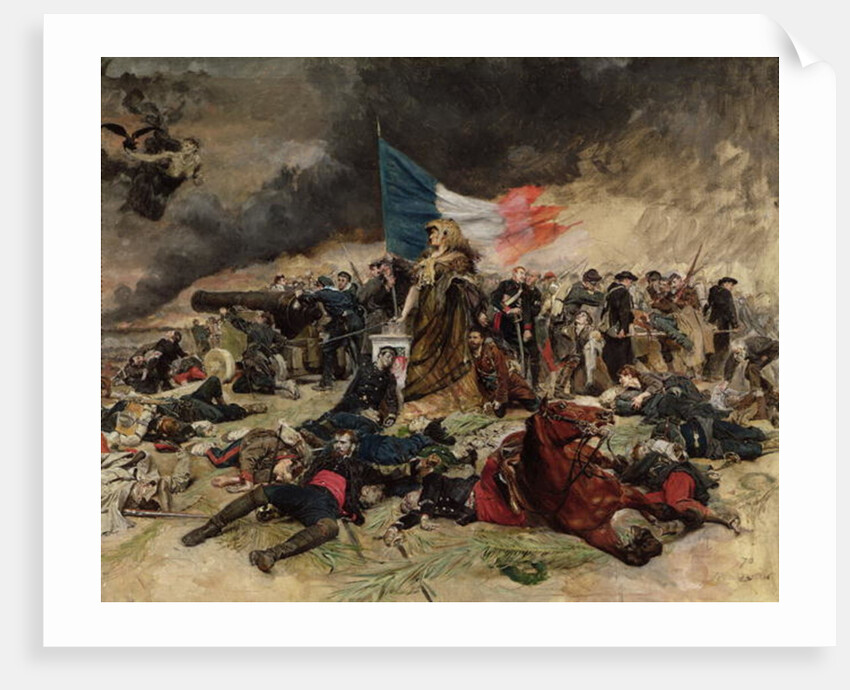 Allegory of the Siege of Paris, 1870 by Jean-Louis Ernest Meissonier