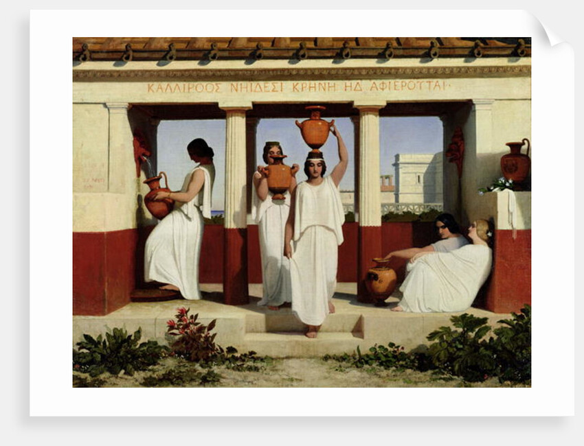 Greek Women at the Fountain, 1841 by Dominique Louis Papety