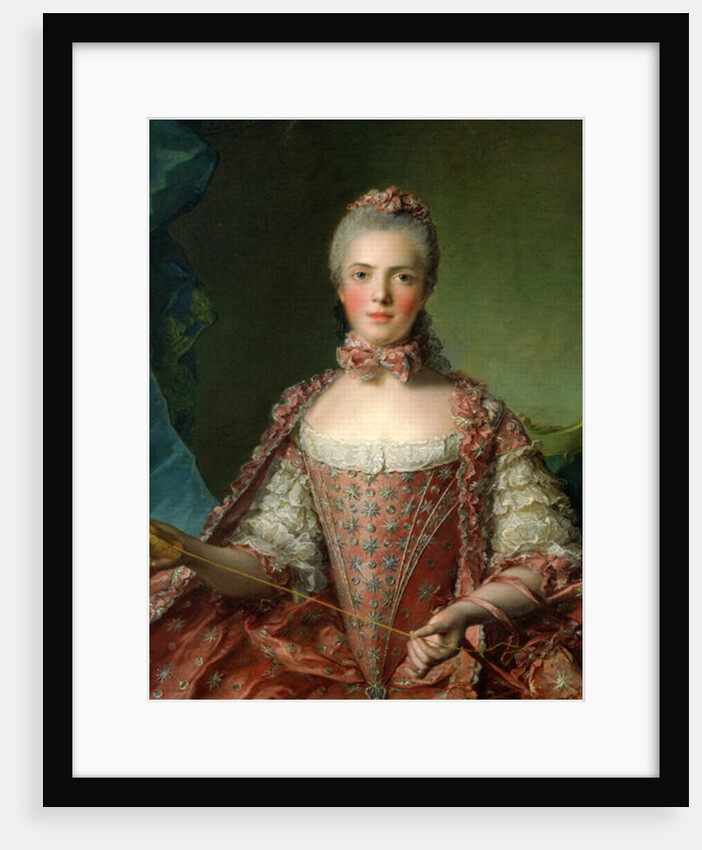 Portrait of Marie Adelaide 1756 by Jean-Marc Nattier