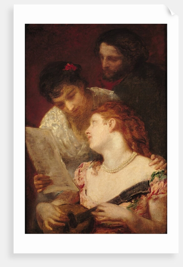 Musical Party, 1874 by Mary Stevenson Cassatt