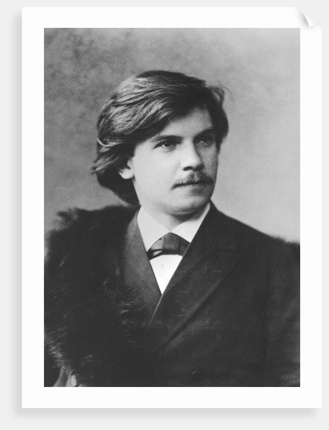 Portrait of Eugen d'Albert by French Photographer