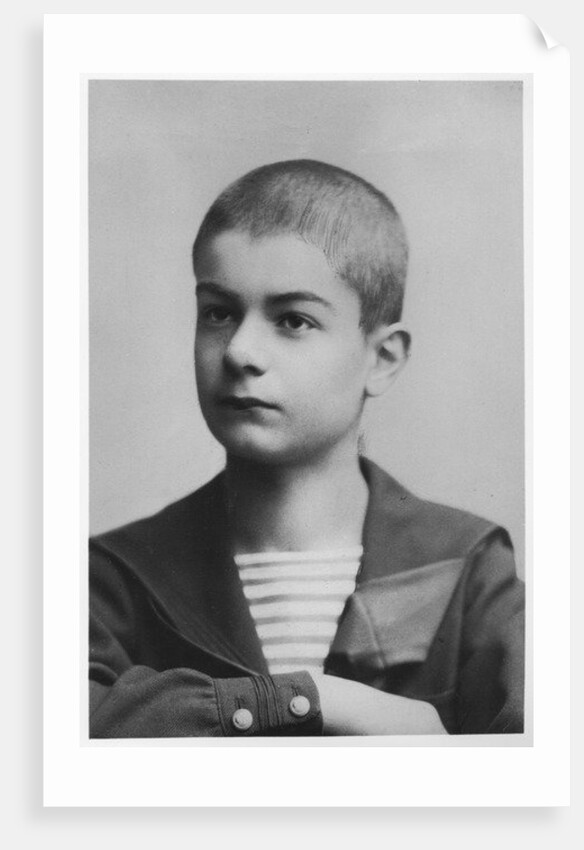 Portrait of Aleksandar Obrenovic, King of Serbia, 1889 by French Photographer