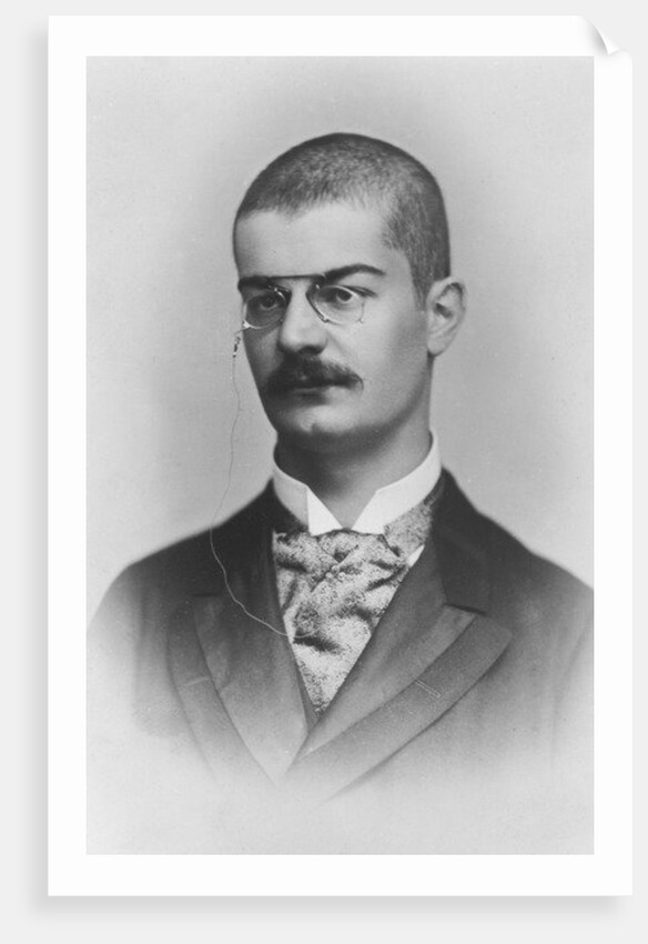 Portrait of Aleksandar Obrenovic, King of Serbia by French Photographer