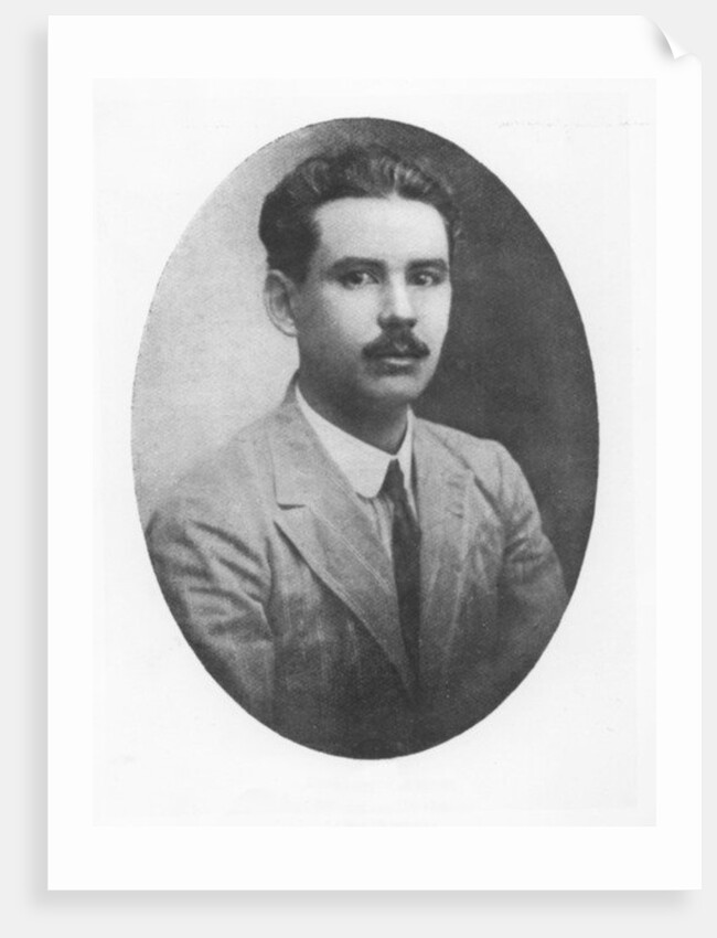 Portrait of Lino Arguello by French Photographer