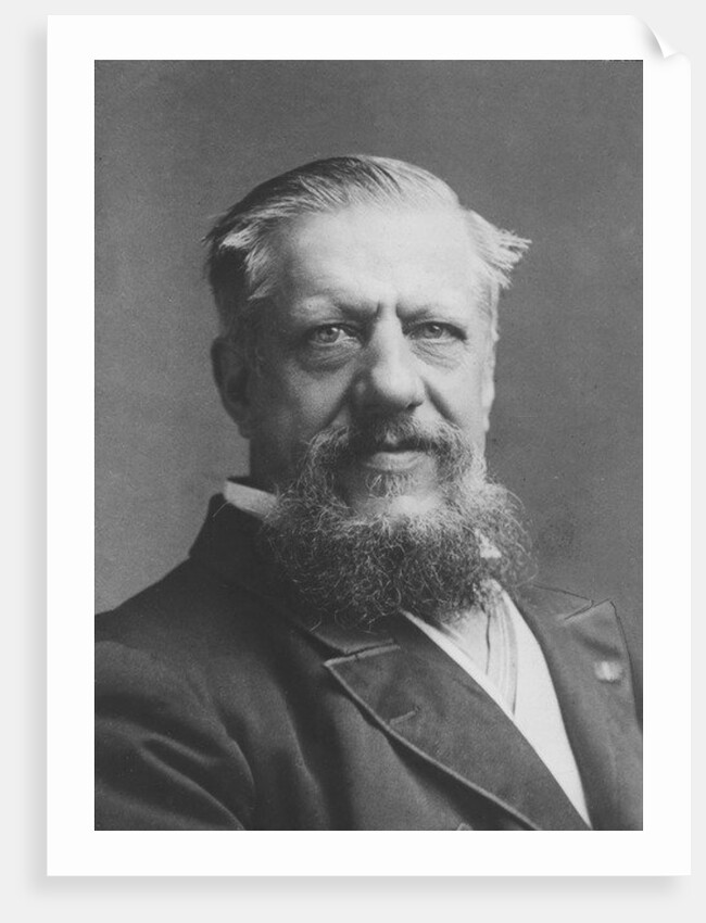 Portrait of Sir Edwin Arnold by Roger Eliot Fry