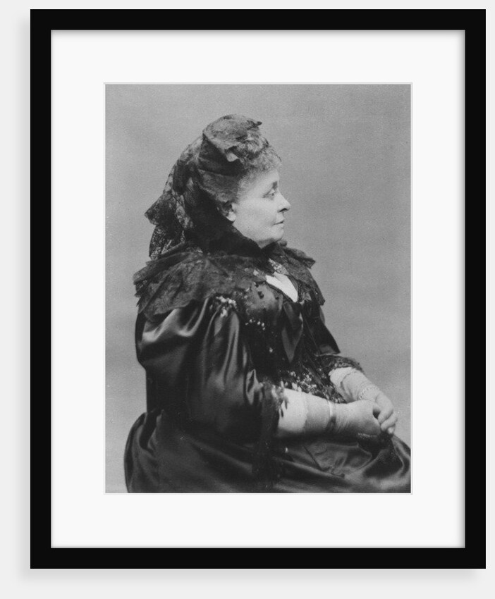 Portrait of Lydie Lemercier d'Aubernon by French Photographer