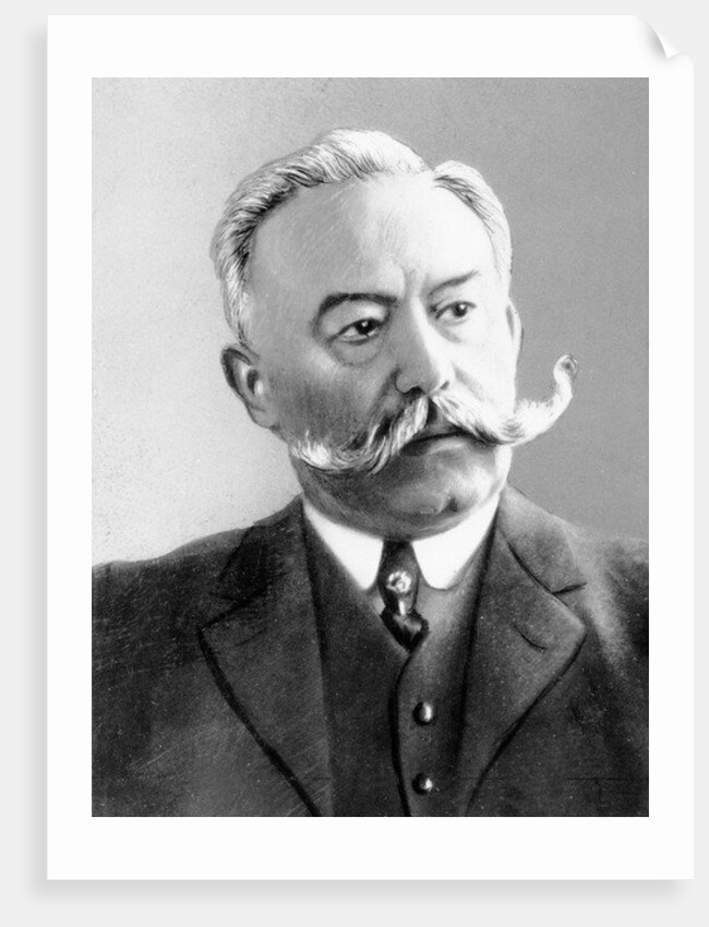 Portrait of Claude Augé by French Photographer