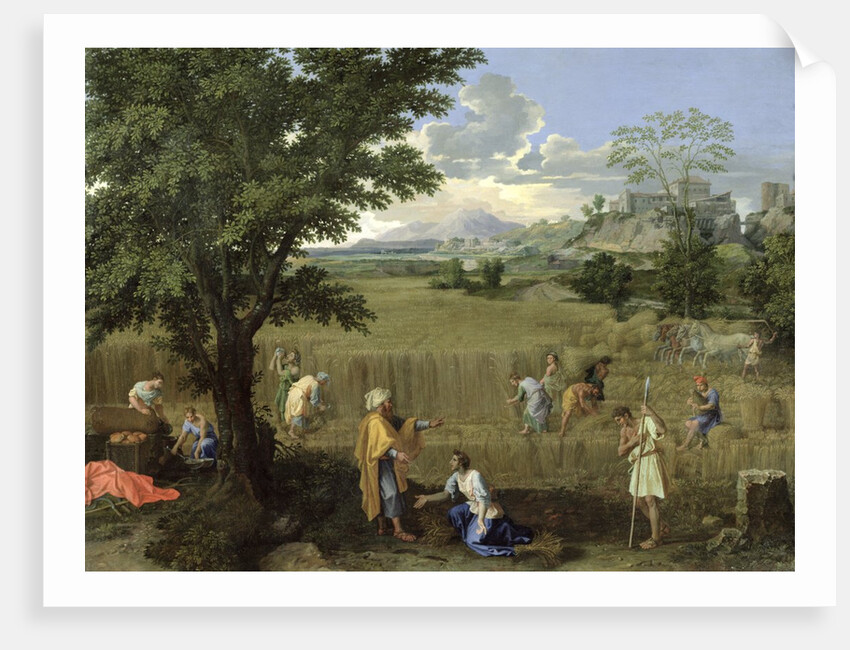 Summer, or Ruth and Boaz, 1660-64 by Nicolas Poussin