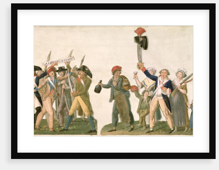 Cry of Liberty and the Departure for the Frontier, 1792 by Lesueur Brothers
