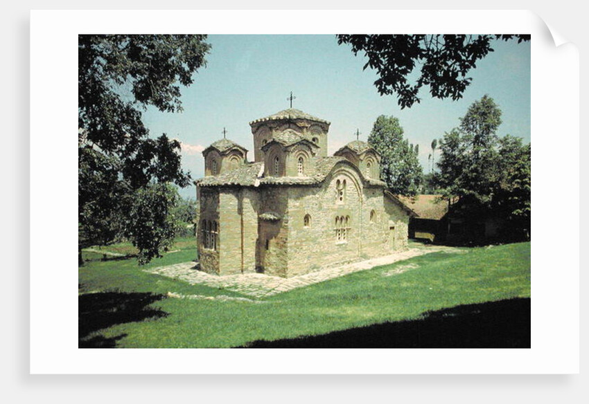 Monastery Church of St. Pantaleimon, built c.1164 by School Macedonian