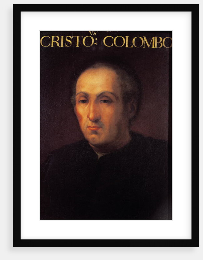 Portrait of Christopher Columbus by Italian School
