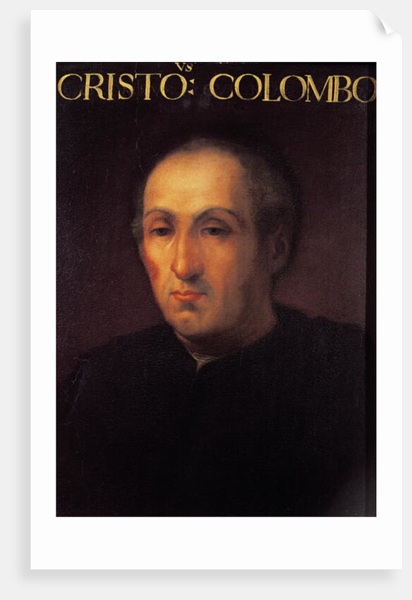 Portrait of Christopher Columbus by Italian School