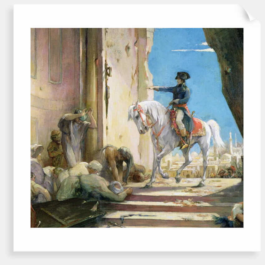 Napoleon Bonaparte in the Grand Mosque at Cairo, c. 1890 by Henri Leopold Levy