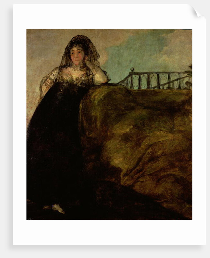 Leocadia Zorilla, the Artist's Housekeeper, c.1821 by Francisco Jose de Goya y Lucientes