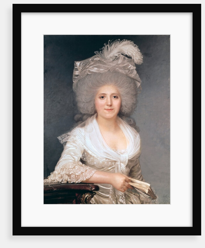 Portrait of Madame Jeanne-Louise-Henriette Campan 1786 by Joseph Boze