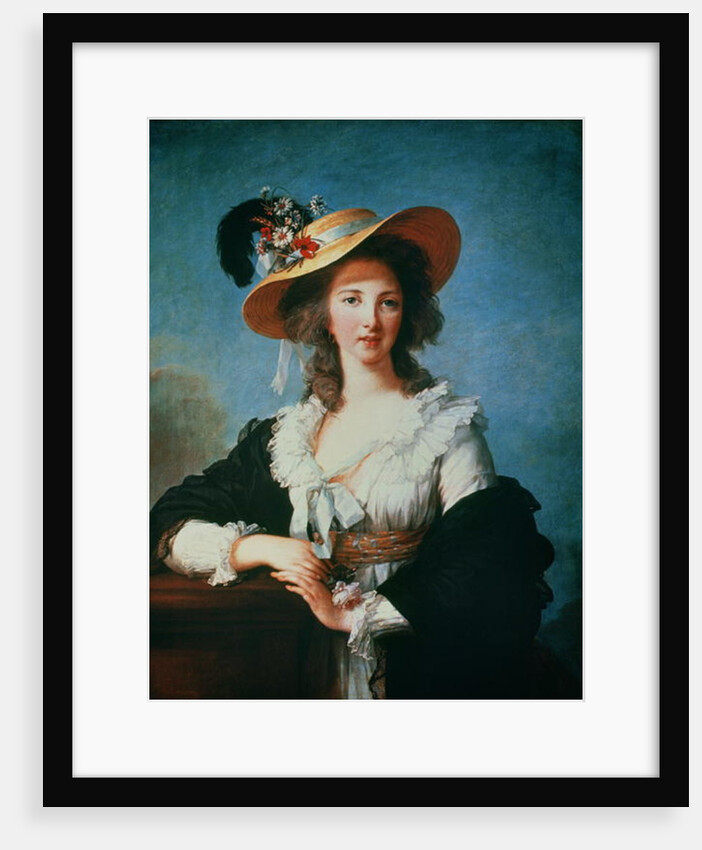 Portrait of the Duchess of Polignac by Elisabeth Louise Vigee-Lebrun