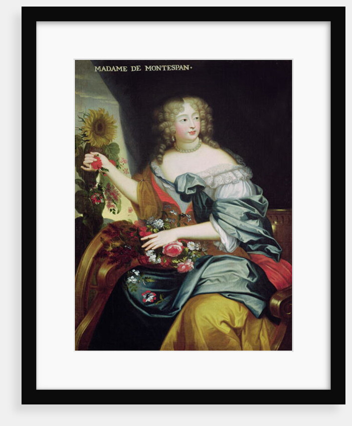Portrait of Francoise-Athenaise Rochechouart de Mortemart Marquise de Montespan by French School