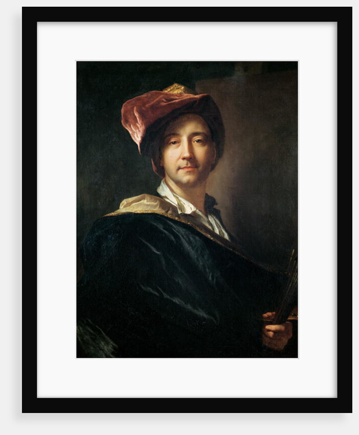 Self Portrait in a Turban, 1700 by Hyacinthe Francois Rigaud