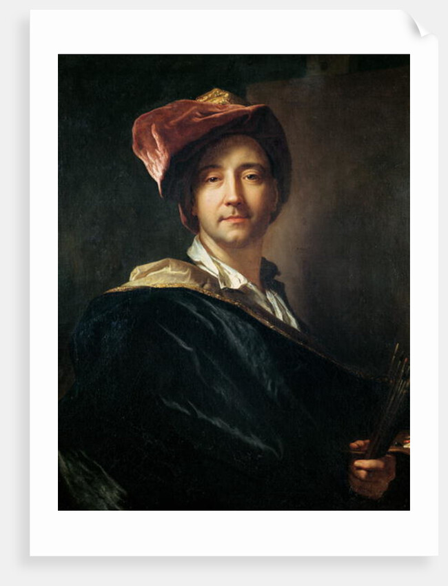Self Portrait in a Turban, 1700 by Hyacinthe Francois Rigaud