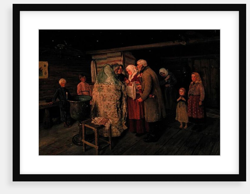 The Christening, 1896 by Petr Korovin