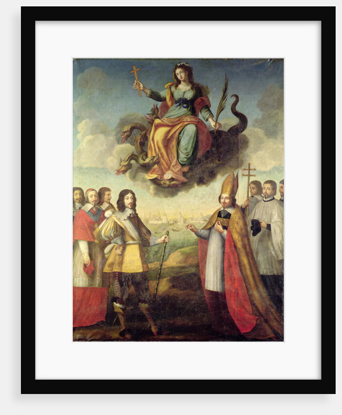 Entry of Louis XIII King of France and Navarre, into La Rochelle, 1st November 1628 by Pierre Courtillon