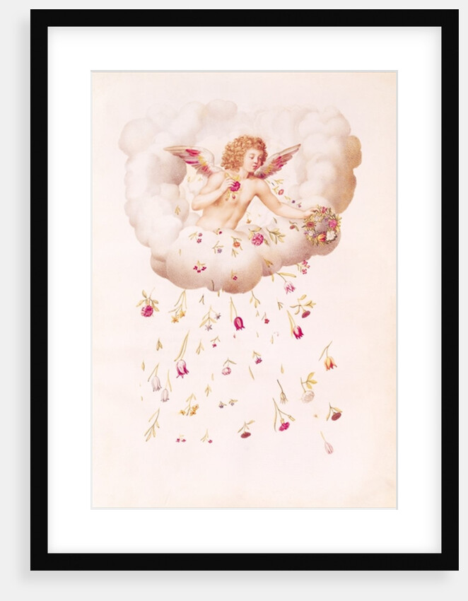 Zephyr from 'La Guirlande de Julie', c.1642 by Nicolas Robert