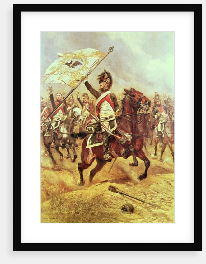 Le Trophee, 1806, 4th Dragoon Regiment, 1898 by Jean-Baptiste Edouard Detaille