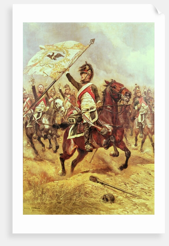 Le Trophee, 1806, 4th Dragoon Regiment, 1898 by Jean-Baptiste Edouard Detaille