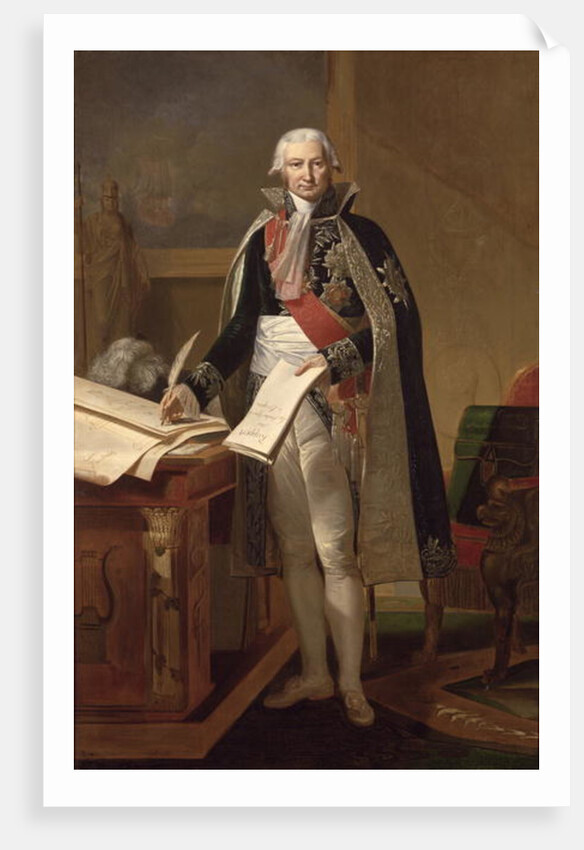 Jean-Baptiste de Nompere de Champagny Duke of Cadore by Antoine Ansiaux
