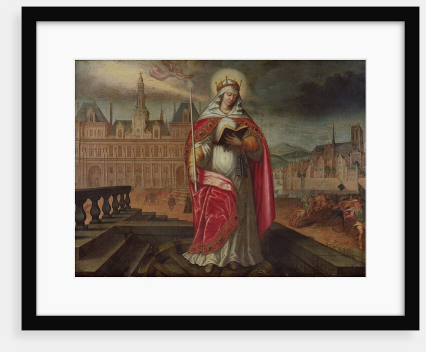 St. Genevieve by French School