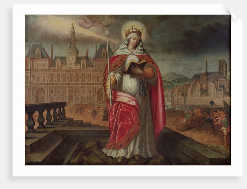 St. Genevieve by French School