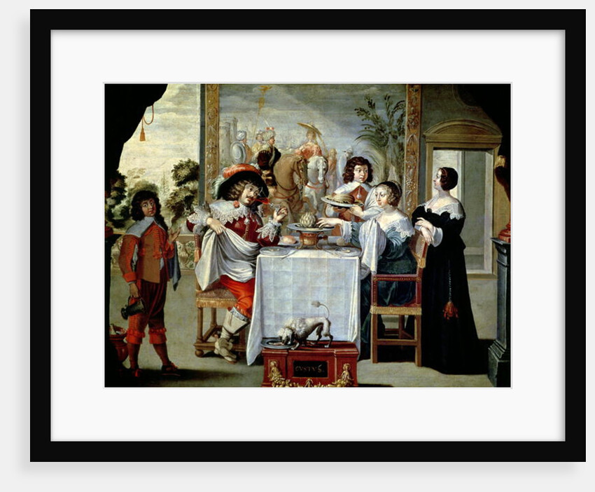 The Five Senses - Taste by Abraham Bosse