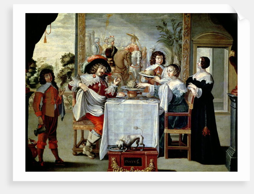 The Five Senses - Taste by Abraham Bosse