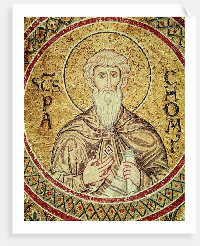 St. Pachomius by Byzantine School