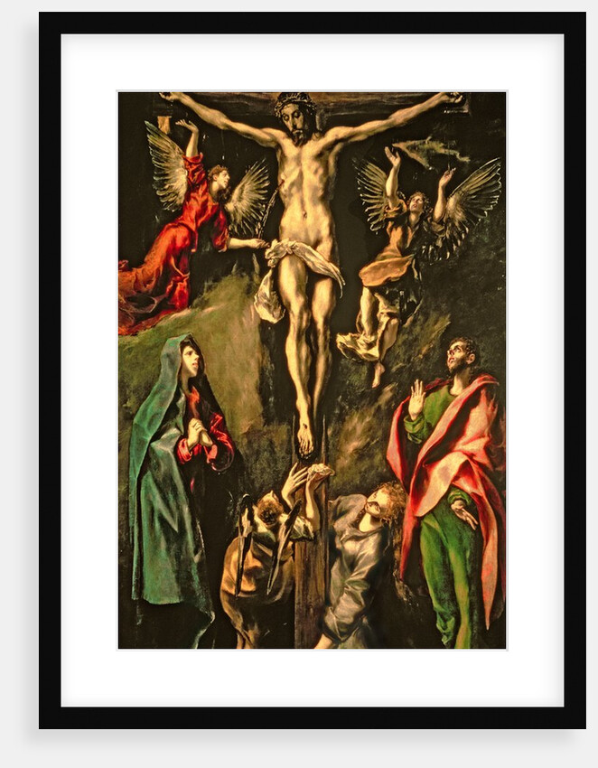 The Crucifixion, c.1584-1600 by El (1541-1614) Greco