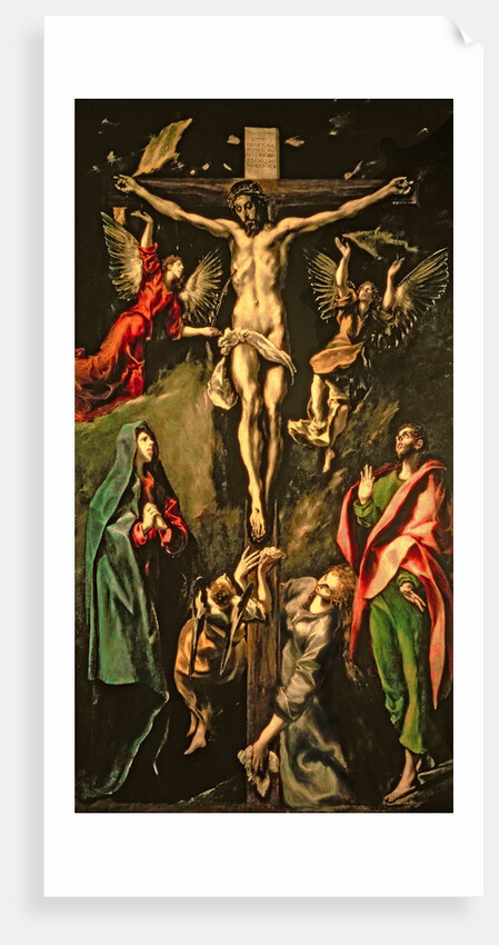 The Crucifixion, c.1584-1600 by El (1541-1614) Greco