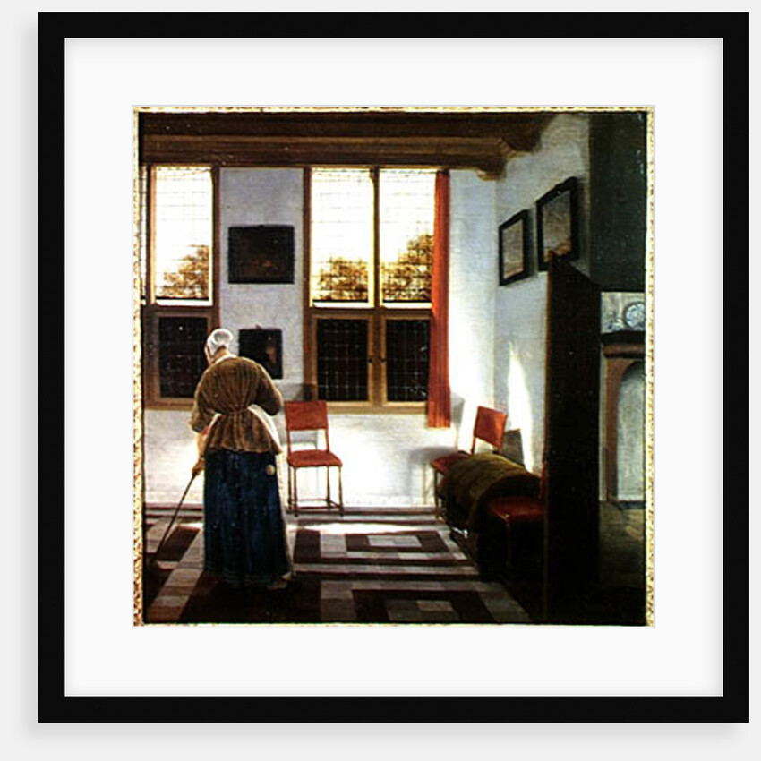 The Sweeper, 17th century by Pieter Janssens