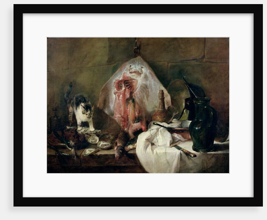 The Ray or, The Kitchen Interior, 1728 by Jean-Baptiste Simeon Chardin