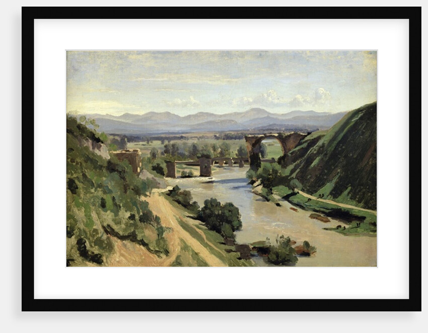 Narni, The Bridge of Augustus over the Nera by Jean Baptiste Camille Corot