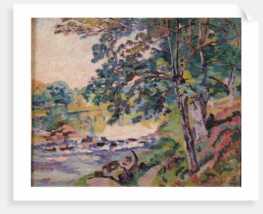 The Creuse at Genetin by Jean Baptiste Armand Guillaumin
