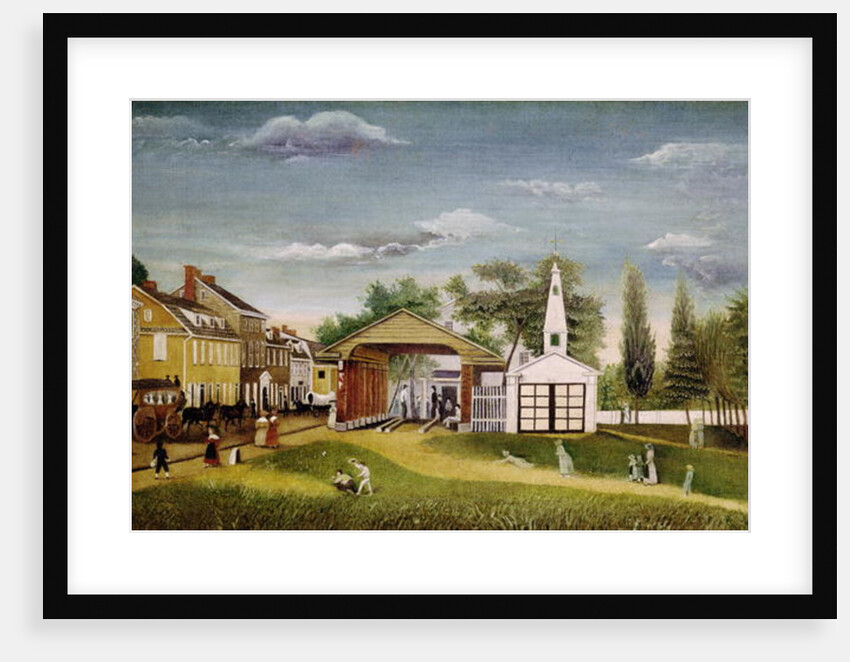 Market Square, Germantown, Pennsylvania by William Britton