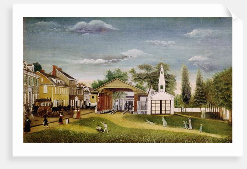 Market Square, Germantown, Pennsylvania by William Britton