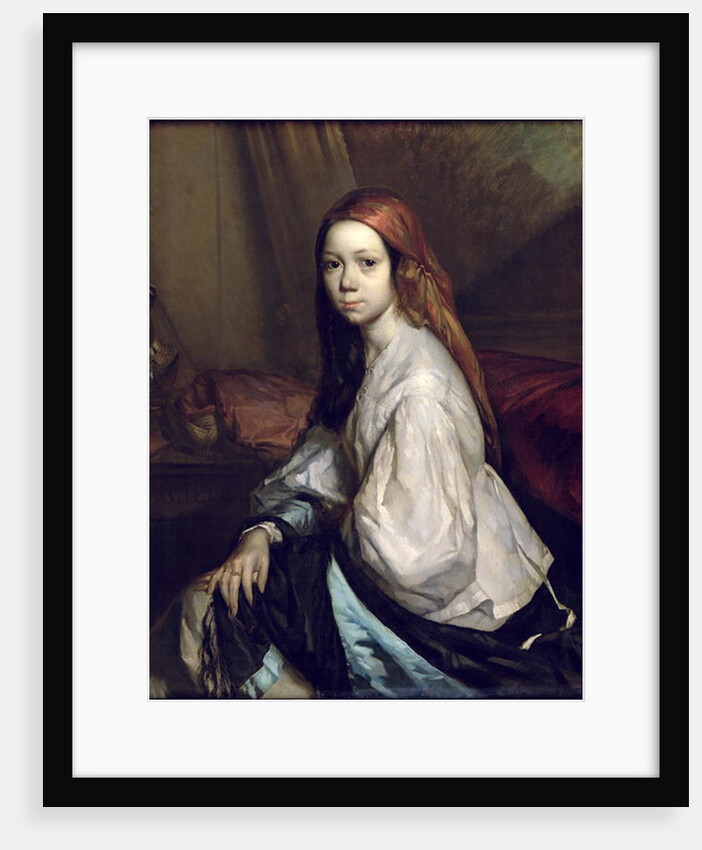 Portrait of Pauline Ono by Jean-Francois Millet