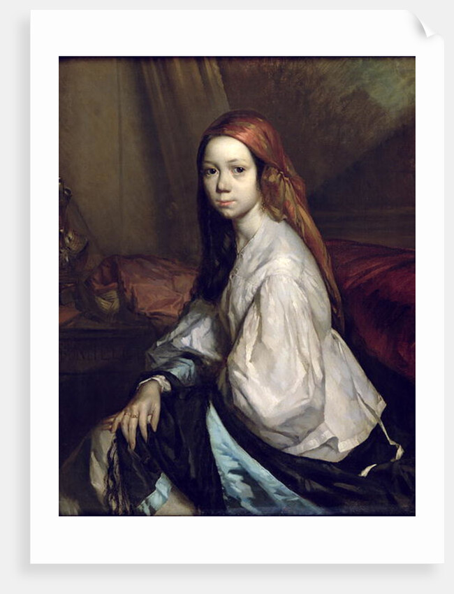 Portrait of Pauline Ono by Jean-Francois Millet