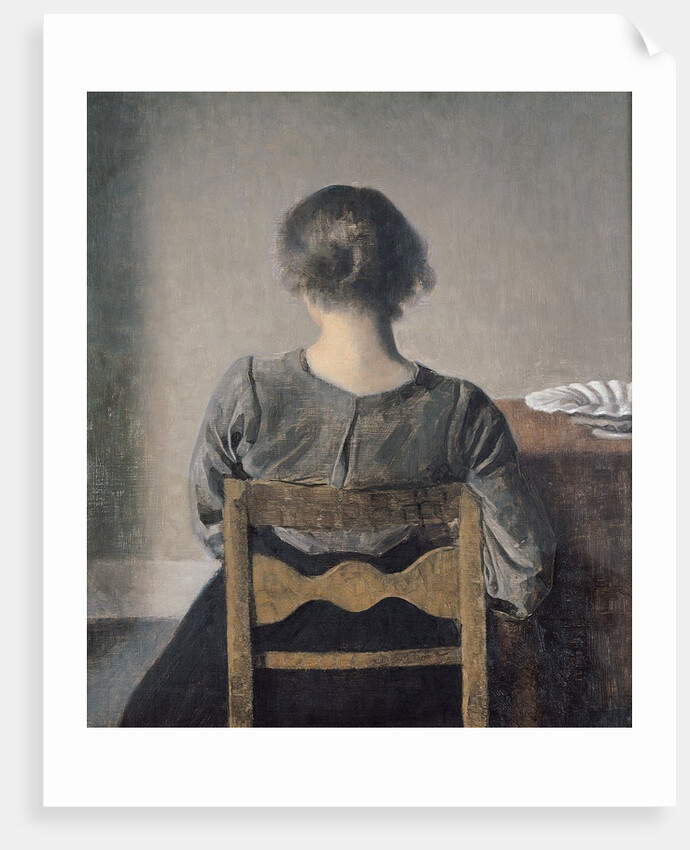 Rest, 1905 by Vilhelm Hammershoi