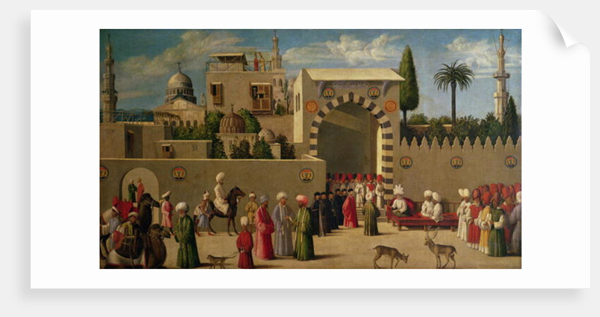 The Venetian Ambassador's Interview in an Oriental City or, The Reception of Domenico Trevisani in Cairo in 1512 by Italian School