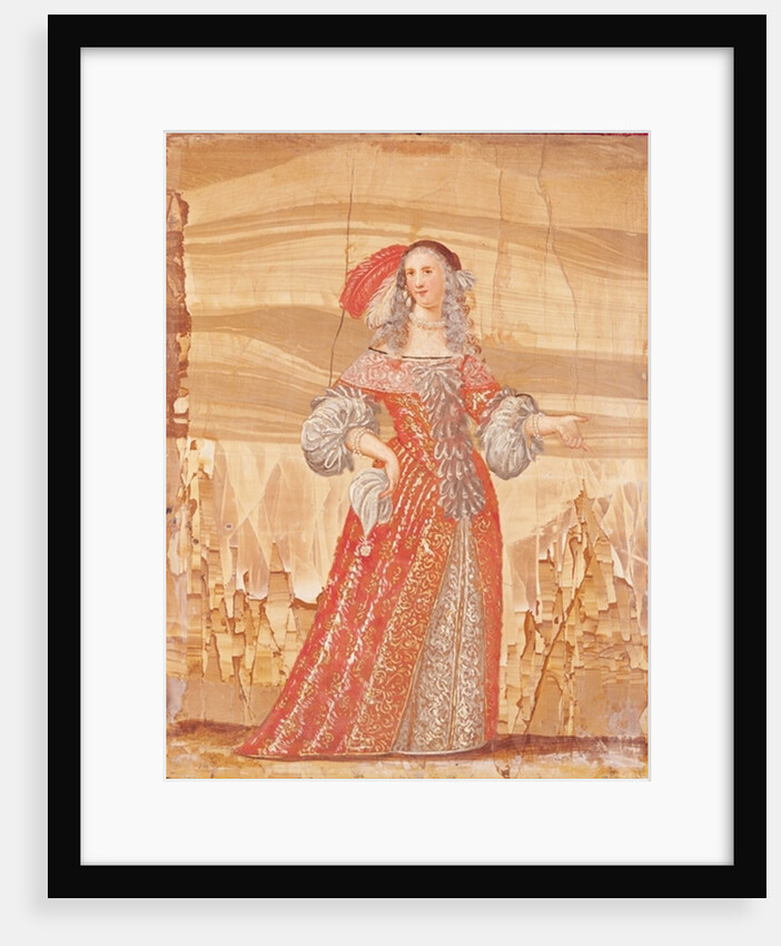 Portrait of Madeleine Bejart in the role of Madelon in 'Les Precieuses' by Moliere after 1659 by French School
