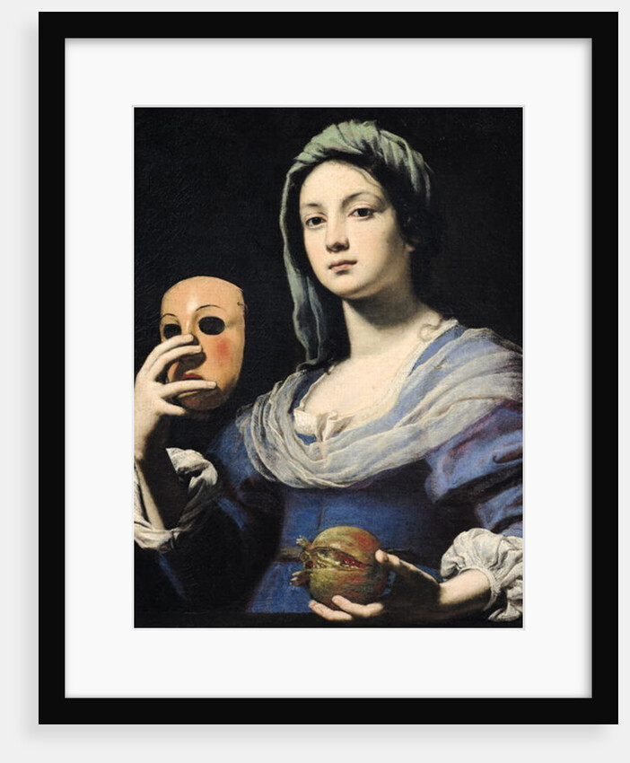 Woman with a Mask, 17th century by Lorenzo Lippi